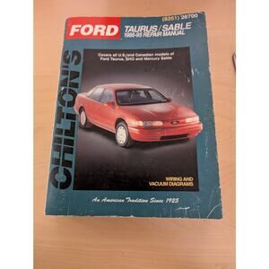 ♥️Chilton Ford Taurus/Sable 86-95 Manual